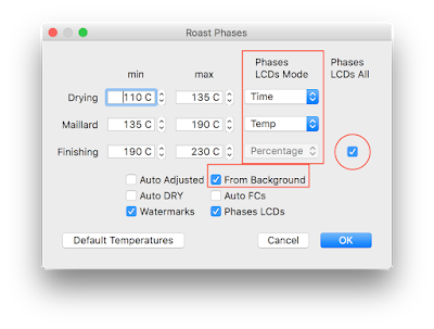 phases dialog